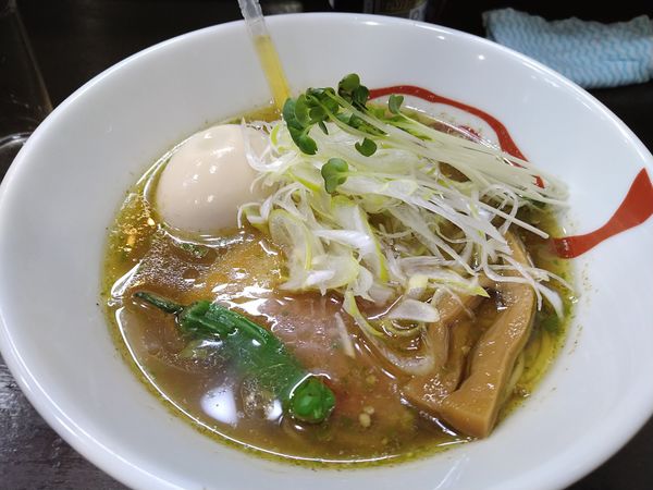 「青唐の塩 大辛 味玉」@麺や 魁星の写真