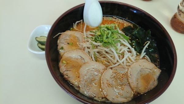 「味噌チャーシュー」@ラーメンとん太 山王店の写真