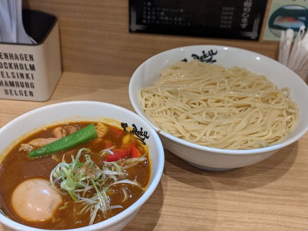 「限定カレーつけ麺400g 1000円」@麺屋 丈六 キーノ和歌山店の写真