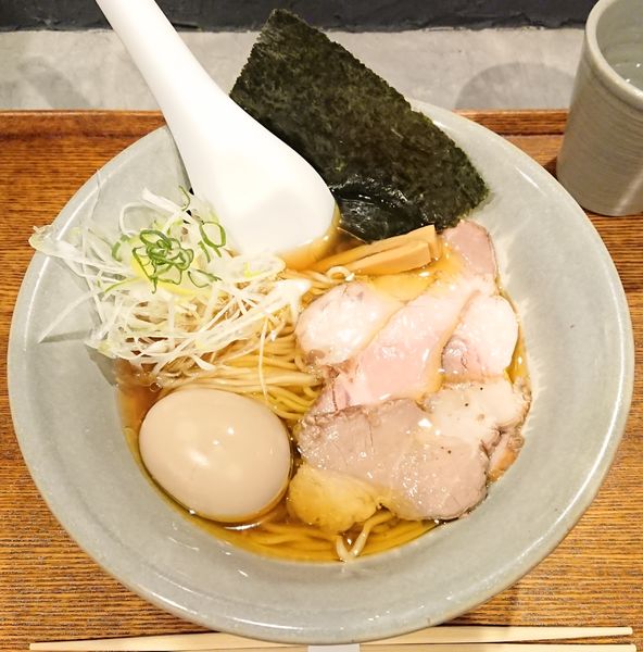 「らあめん清澄＋味玉」@Homemade Ramen 青麦の写真