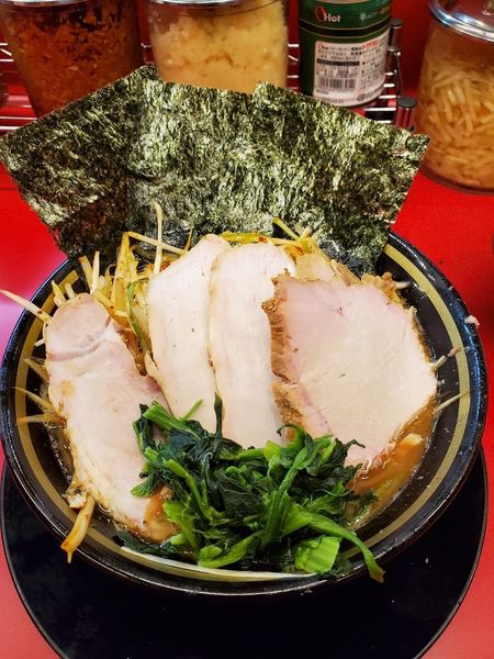 「ネギチャーシューメン(赤)(5枚)」@柏 王道家の写真