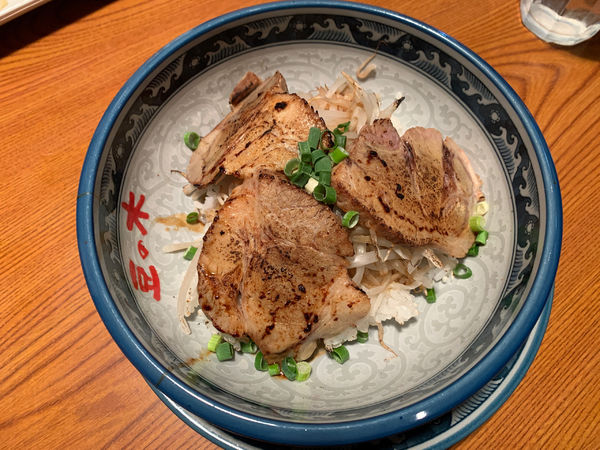 「チャーシュー丼」@小樽らーめん豆の木 我孫子店の写真