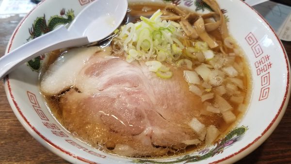 「朝専用中華そば　醤油」@らあめん 寸八 総本店の写真