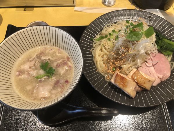 「イベリコ豚つけめん+大盛り（1200+100円）」@セアブラノ神 slurpの写真