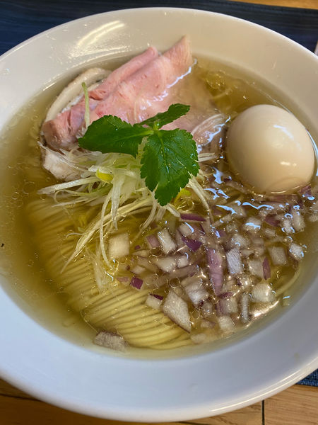 「特製白中華そば」@中華そば 心の写真