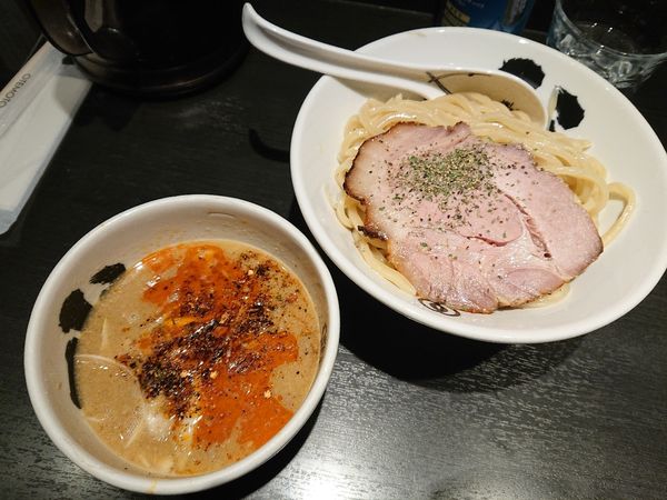 「味噌坦々つけ麺（４５０ｇ）１０００円」@麺屋武蔵 武骨相傳の写真