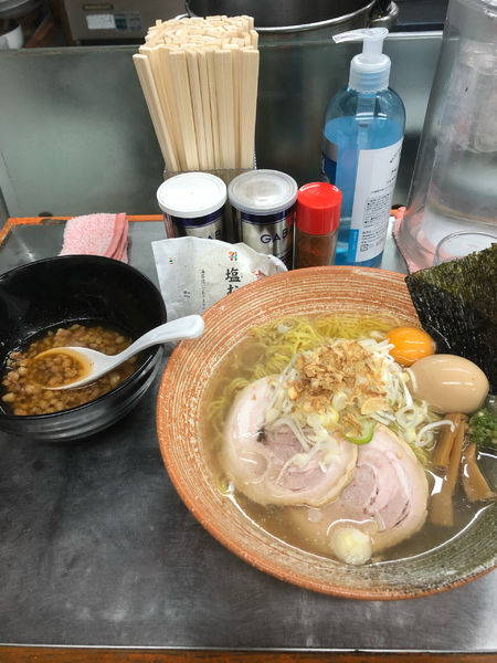 「オマールエビ出汁悪いつけ」@覆麺 智の写真