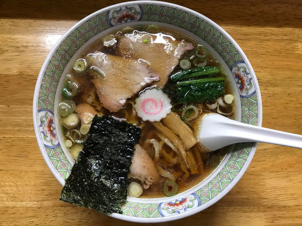 「手打中華　650円」@白河手打ち中華 くぬぎの写真