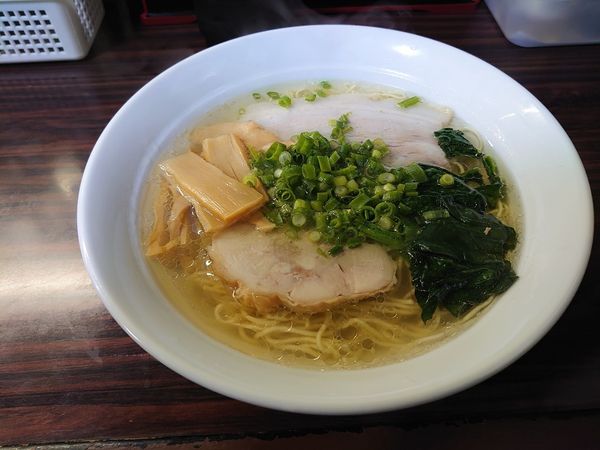 「塩ラーメン」@麺呑処 鶏の巣の写真