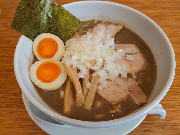 「特煮干どろそば」@煮干そば とみ田の写真