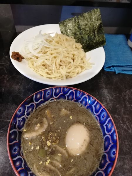 「鴨汁煮干しつけそば」@中華SOBA にぼ乃詩の写真