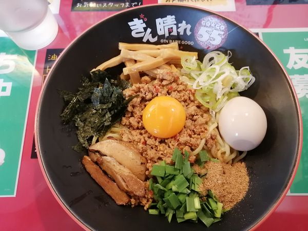 「台湾油そば おすすめ盛り(並)」@刈谷 秘境のラーメン 台湾油そば ぎん晴れ55 刈谷店の写真