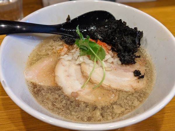 「限定背脂煮干し醤油　900円」@MARCOの写真
