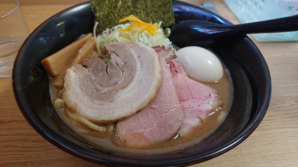 「特製中華そば」@中華そば つけ麺 村岡屋の写真