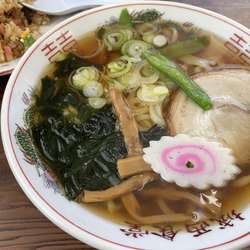 Aセット（城西ラーメン・半炒飯）