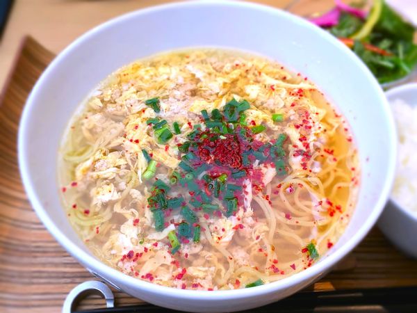 「ヌードルランチ From神奈川ニューたんたん麺￥800」@小石川テラスの写真