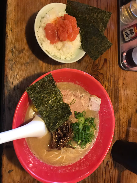 「ラーメン」@元祖長浜 大学ラーメンの写真