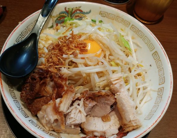 「ラーメン汁なし変更」@豚山 横浜西口店の写真