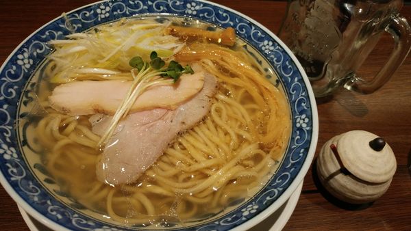 「鶏そば(塩)」@鶏そば つけそば ごろいちの写真