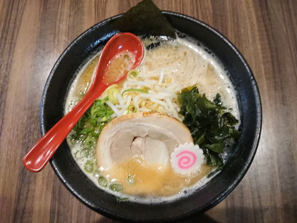 「魚介豚骨￥800＋ライス￥120」@麺屋 ひかりの写真