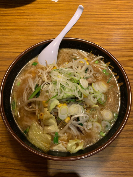 「野菜ラーメン（味噌）（８５０円）」@らーめん ほくしん 片町店の写真