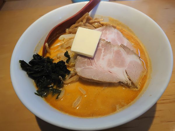 「味噌カレー牛乳ラーメン」@麺匠 喜楽々の写真