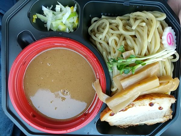 「テイクアウトつけめん」@つけめんTETSU 壱の木戸 水戸店の写真