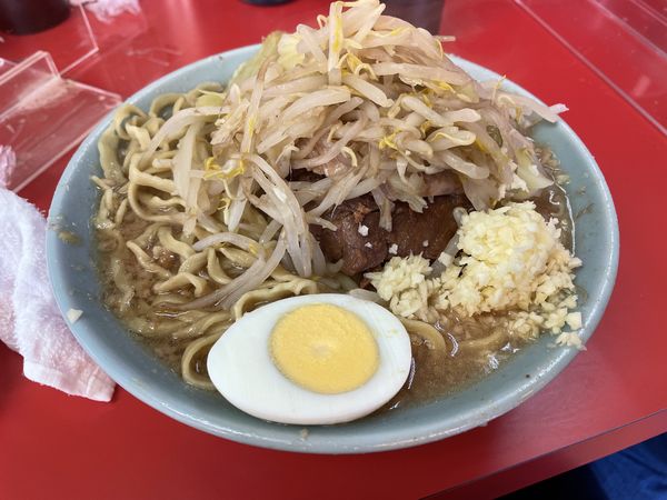 「富士丸ラーメン　ニンニク」@ラーメン富士丸 東浦和店の写真
