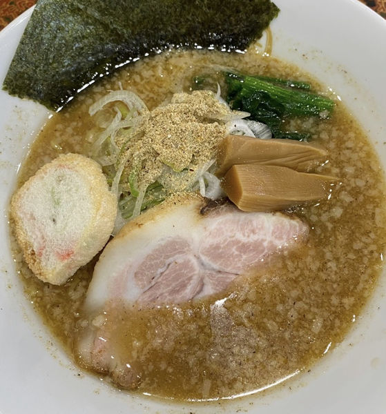 「スーパー煮干そば」@麺や toshimaの写真