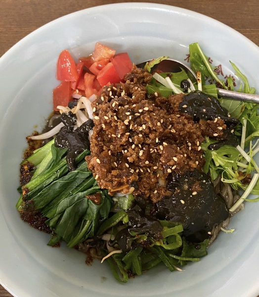 「汁なし坦々麺」@神武食堂の写真