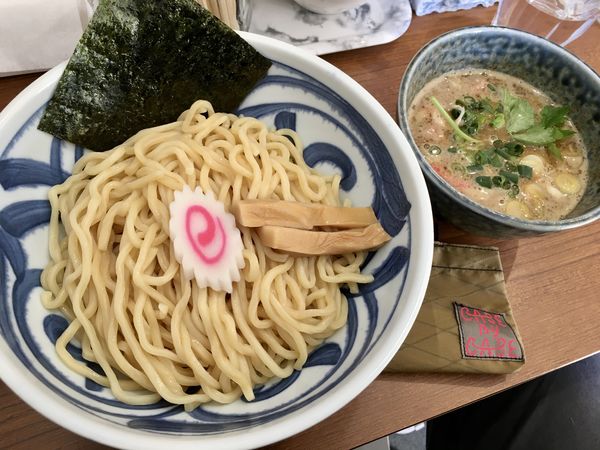 「魚介とんこつつけ麺」@麺屋わおんの写真