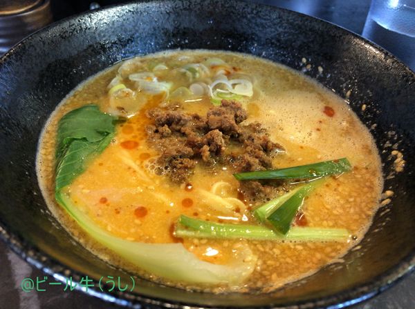 「担々麺（850円）」@麺’s BAR Bacchusの写真