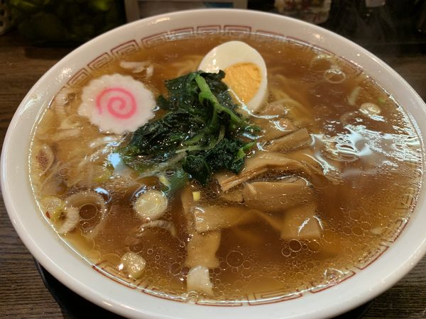 「中華そば 430円」@中華そば 光来の写真