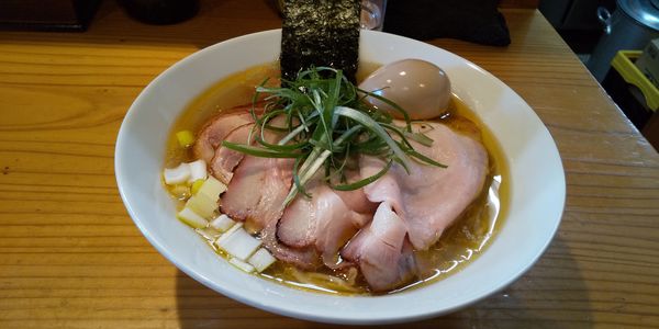 「特塩そば」@中華蕎麦 みうらの写真