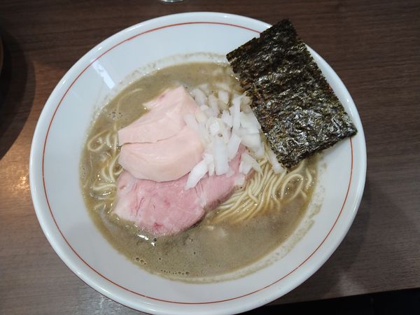 「煮干ソバ（780円）＋和え玉（220円）」@Noodle&Spice curry 今日の1番の写真