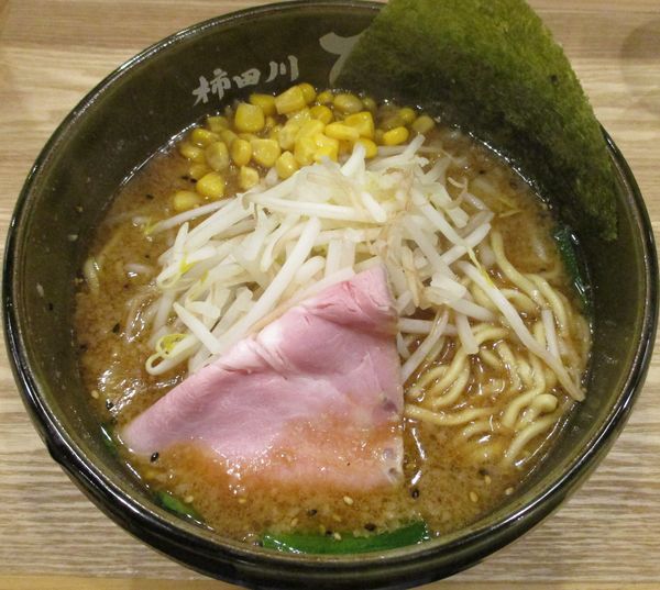 「味噌らーめん　850円」@味噌らーめん 柿田川ひばり 恵比寿本店の写真