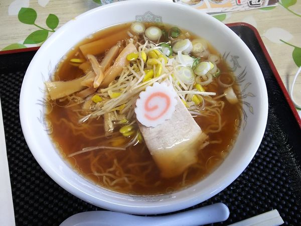 「元祖おおわに温泉もやしラーメン（小）　700円」@山崎食堂の写真