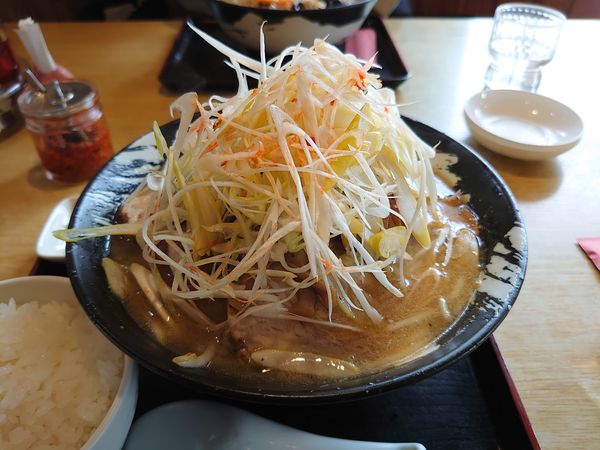 「ネギ味噌チャーシュー」@ラーメンフロンティアCAMO-MEの写真