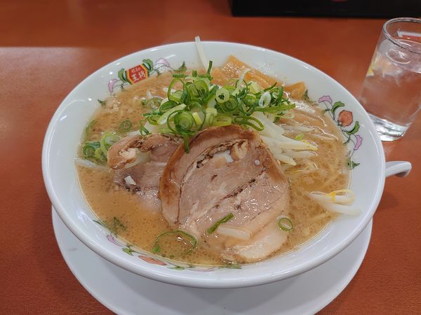 「王将ラーメン+餃子」@餃子の王将 諏訪店の写真