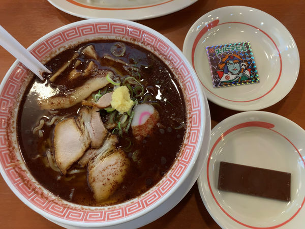 「チョコレートらーめん640円」@幸楽苑 調布深大寺店の写真