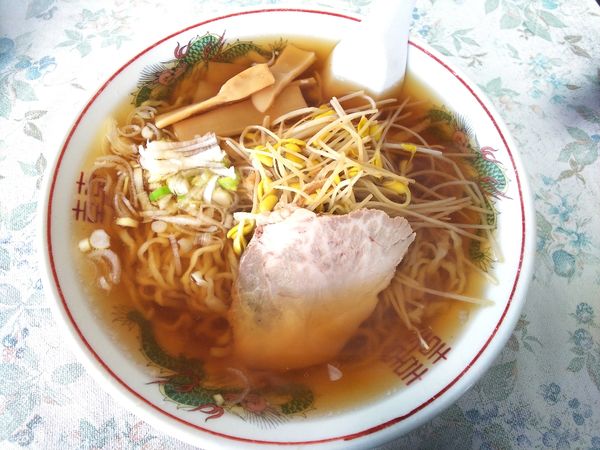 「大鰐温泉もやしラーメン　750円」@いこい食堂の写真