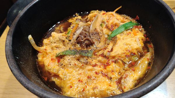 「旨辛カルビラーメン、冷麺」@焼肉きんぐ 仙川店の写真