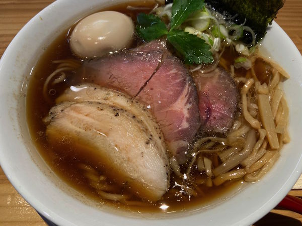 「特性こもんそば（醤油）：1000円」@麺ゃこもんの写真