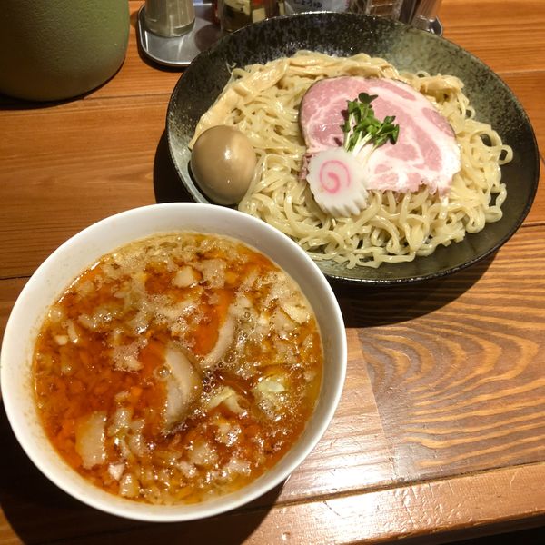 「【限定②】背脂味噌つけ麺￥1000」@麺屋 真心の写真