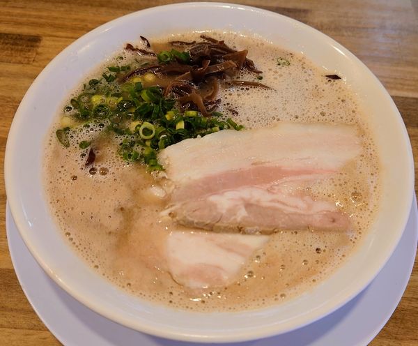 「半チャンセット」@博多ラーメン まっしぐらの写真