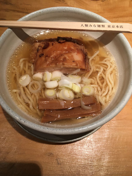 「macro大盛り」@人類みな麺類 東京本店の写真