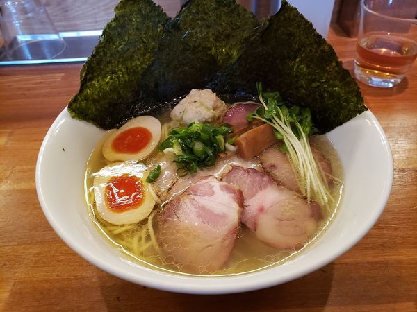 「特製塩そば（麺中細」@麺処 いち林の写真