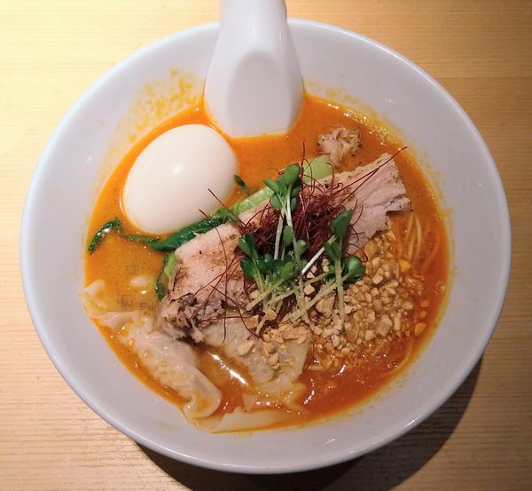 「特製担々麺」@鶏そば 山もとの写真