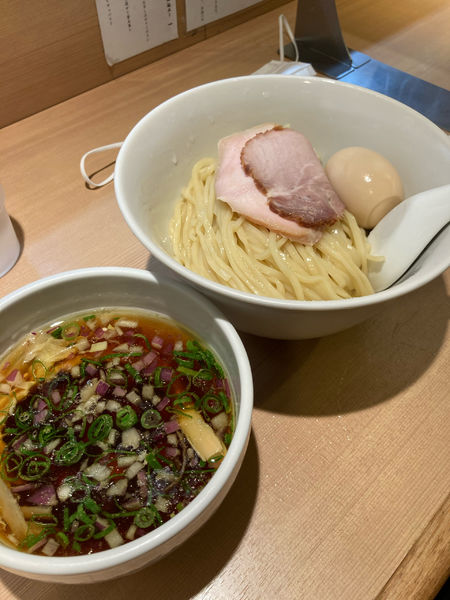 「味玉つけ麺」@らぁ麺 はやし田 新宿本店の写真