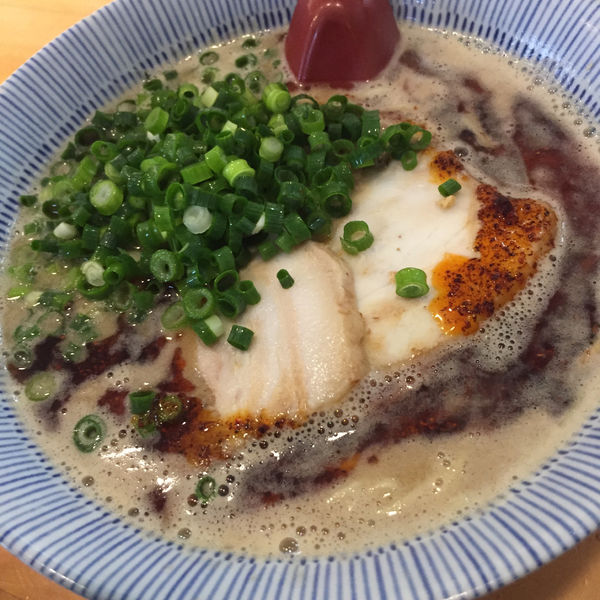 「特濃Ａ級 手作りラー油ラーメン」@ラーメン 加藤の写真